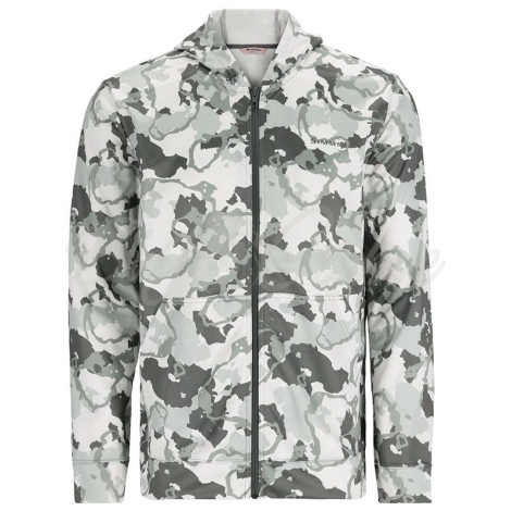 Толстовка SIMMS Challenger Hoody - Full Zip '21 цвет Regiment Camo Cinder фото 1