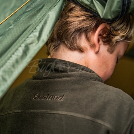 Толстовка SEELAND Benjamin Junior Fleece цвет Pine green фото 3