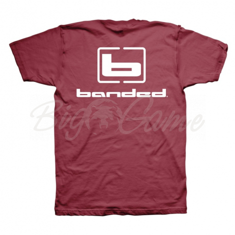 Футболка BANDED Signature S/S Tee-Classic Fit цвет Red Clay фото 2