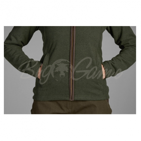 Толстовка SEELAND Woodcock fleece Women цвет Classic Green фото 4