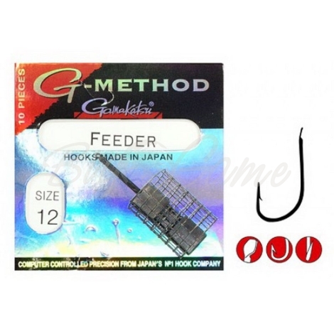 Крючок одинарный GAMAKATSU G-Method Feeder B фото 1