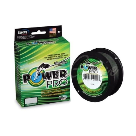 Плетенка POWER PRO Downrigger B. 137,16 м цв. Moss Green (Зеленый) 0,56 мм фото 1