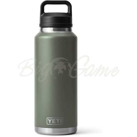 Термос YETI Rambler Bottle Chug Cap 1400 цвет Camp Green фото 3