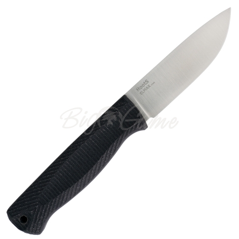 Нож с фиксированным клинком OWL KNIFE Hoot-S сталь Elmax рукоять Микарта цв. Черный фото 4