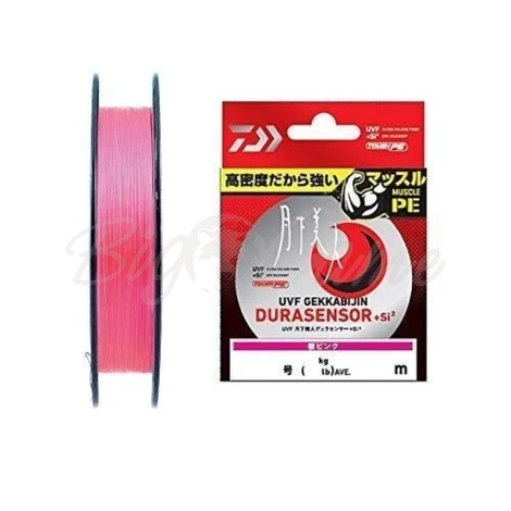 Плетенка DAIWA UVF Gekkabijin Dura Sensor 150 м цв. Sakura Pink #0.4 фото 1