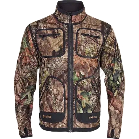 Куртка HARKILA Mossy Kamko WSP Fleece Jacket цвет Mossy Oak Break-up Country / Black фото 1