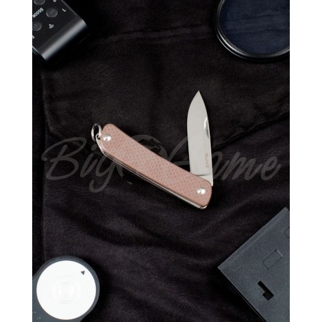 Нож складной RUIKE Knife S11-N цв. Коричневый фото 2