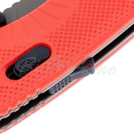 Нож складной полуавтоматический SOG Aegis Mk3 Red Indigo сталь D2 рукоять Нейлон цв. Красный фото 2