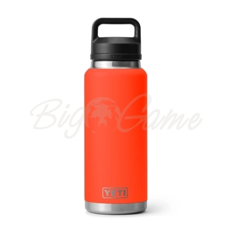 Термос YETI Rambler Bottle Chug Cap 1065 цвет Solar Flare фото 1
