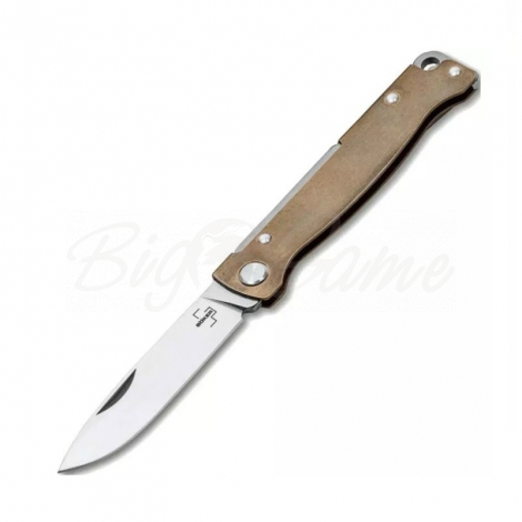 Нож BOKER Atlas Brass складной  фото 1