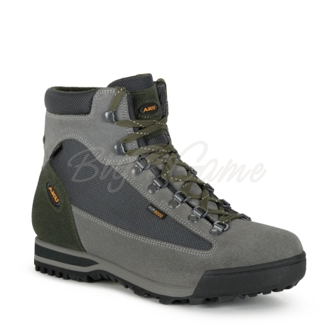 Ботинки треккинговые AKU WS Slope Micro GTX цвет Grey / Green фото 1