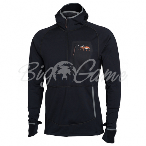 Толстовка SITKA Fanatic Hoody New цвет Black фото 1