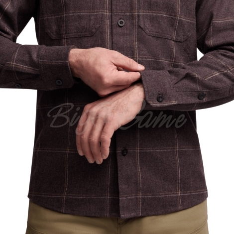 Рубашка SITKA Hardwood Hvy Wt Flannel цвет Cherry Wood Fall Plaid фото 5