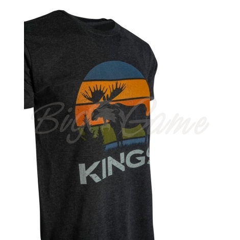 Футболка KING'S Yukon Tee цвет Heather Graphite фото 3