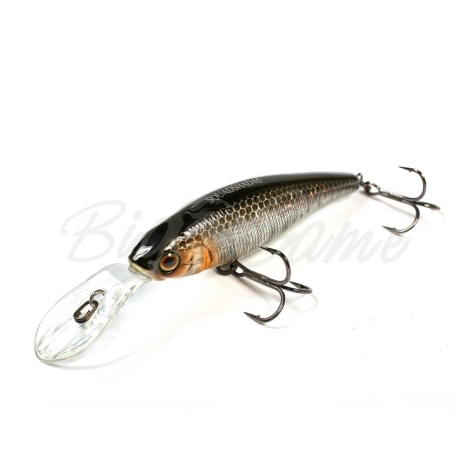 Воблер JACKALL Squad Shad 65 цв. hl silver & black фото 2