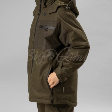 Куртка SEELAND Avail Junior Jacket цвет Pine green melange фото 6