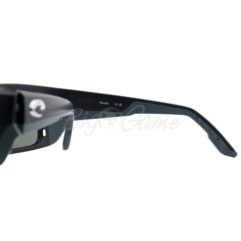 Очки поляризационные COSTA DEL MAR Permit W580 р. XL цв. Matte Black цв. ст. Blue Mirror Glass фото 4