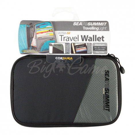 Кошелек SEA TO SUMMIT Travel Wallet RFID цвет Black фото 1
