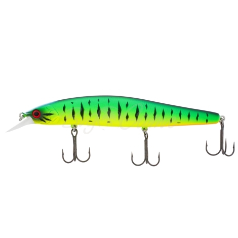 Воблер DAIWA Steez Minnow 125SP-SR цв. Mat Tiger фото 2