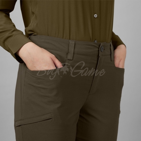 Брюки HARKILA Trail Trousers Women цвет Willow green фото 2