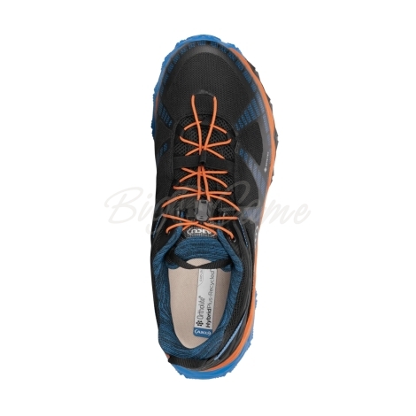 Кроссовки треккинговые AKU Flyrock GTX цвет black / blue фото 2