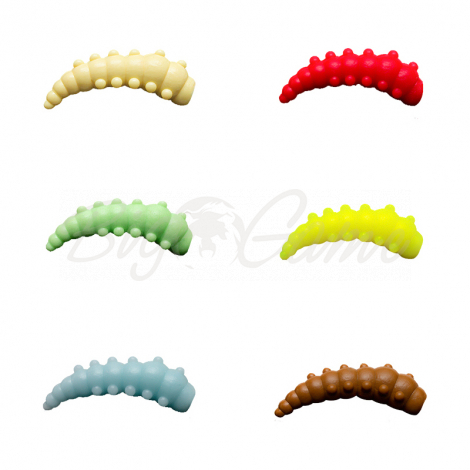 Личинка SOOREX PRO Major запах сыр 36 мм (6 шт.) цв. 208 Mix2 фото 1