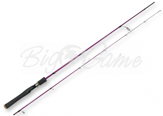 Удилище спиннинговое CRAZY FISH Ebisu Violet S712L Light game тест 3 - 7 г фото 2