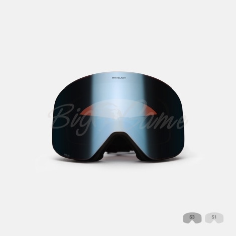 Маска WHITELAB Edge цв. Black цв. ст. Silver фото 1