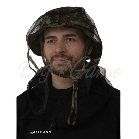 Накомарник JAGERMANN из ультратонкой сетки UTMesh с индивидуальным мешочком фото 3