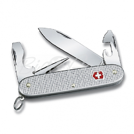 Нож VICTORINOX Pioneer Alox 93мм 8 функций цв. серебристый (в блистере) фото 1