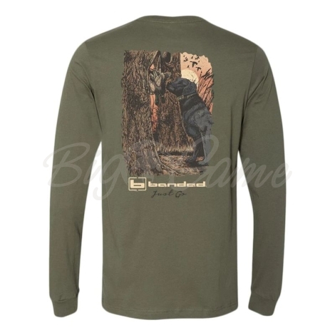 Футболка BANDED Retrieving Sunrise L/S T-Shirt цвет Bay фото 2