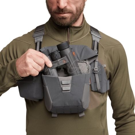 Сумка для бинокля SITKA Flash Optics Harness цвет Lead фото 7