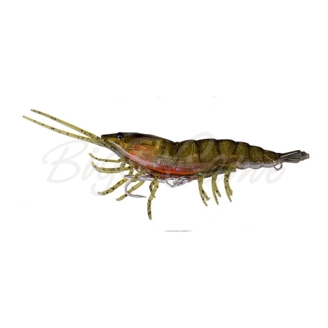 Приманка SAVAGE GEAR 3D Hybrid Shrimp S 10 см цв. 02-Olive Green Egg фото 1