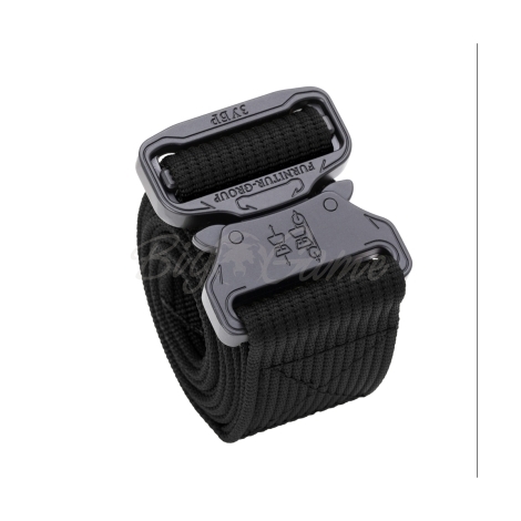 Ремень тактический ZUBR FORCE Альфа FG Black 120 х 5 см цвет черный фото 1