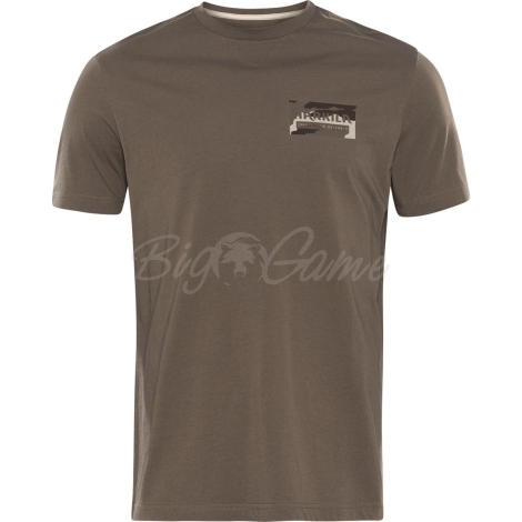 Футболка HARKILA Core T-Shirt цвет Brown granite фото 1