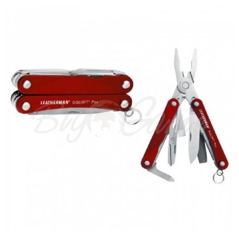 Мультитул LEATHERMAN  Squirt-Es4 Red фото 3