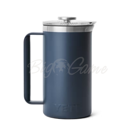 Кофейник YETI Rambler French Press 1005 (34 oz) цв. Navy фото 10