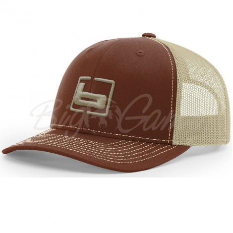 Кепка BANDED Richardson 112 Trucker Cap цвет Brown / Khaki фото 1