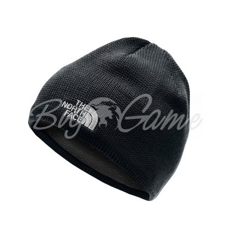 Шапка THE NORTH FACE Youth Bones Recycled Beanie цвет Black / White фото 1