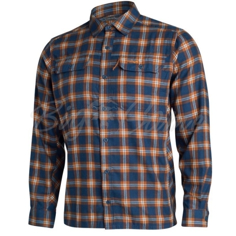 Рубашка SITKA Frontier Shirt цвет Midnight Plaid фото 1