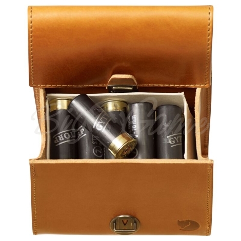 Подсумок-патронташ FJALLRAVEN Cartridge Bag цвет 249 Leather Cognac фото 4