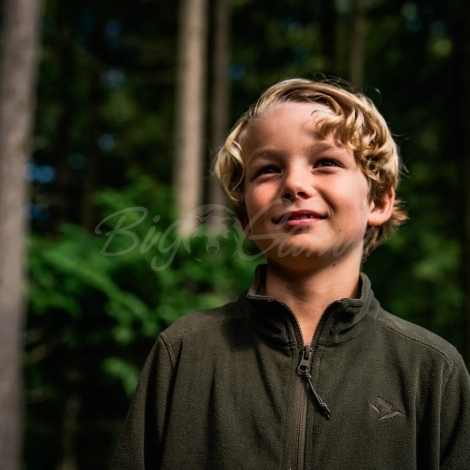 Толстовка SEELAND Benjamin Junior Fleece цвет Pine green фото 7
