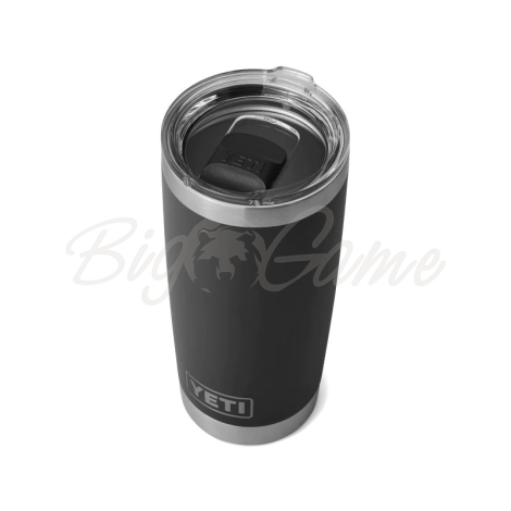 Термокружка YETI Rambler Tumbler 591 цвет Black фото 2