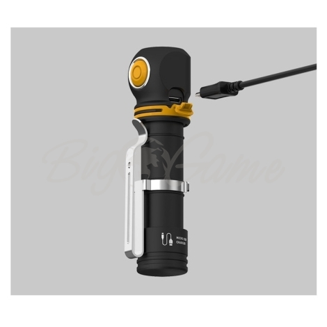 Фонарь налобный ARMYTEK Elf C2 Micro-USB цвет Матовый чёрный фото 3