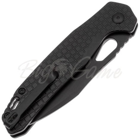 Нож складной CJRB Frack AR-RPM9 рукоять Сталь цв. Черный фото 2 Нож складной CJRB Frack AR-RPM9 рукоять Сталь цв. Черный фото 2