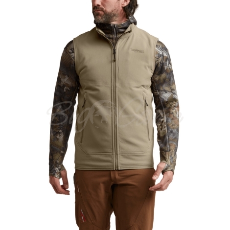 Жилет SITKA Alpha Fleece Vest цвет Buckskin фото 6