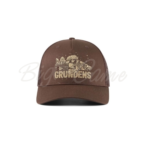 Кепка GRUNDENS King of the Lakes Trucker цвет Brown фото 1