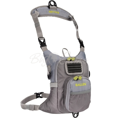 Рюкзак рыболовный ALLEN Fall River Chest Pack цвет Grey фото 1