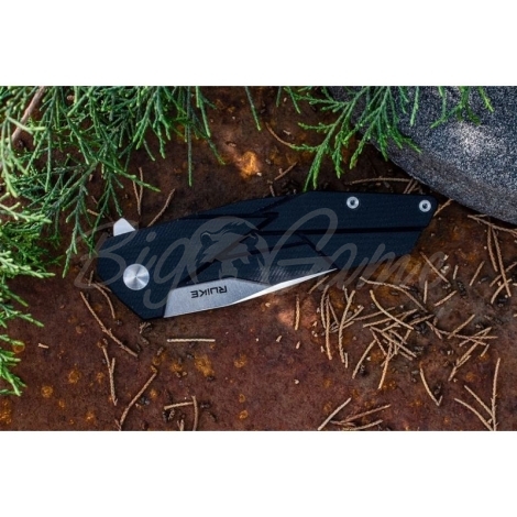 Нож складной RUIKE Knife P138-B цв. Черный фото 3