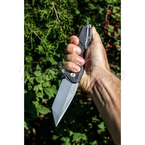 Нож складной RUIKE Knife P138-B цв. Черный фото 16